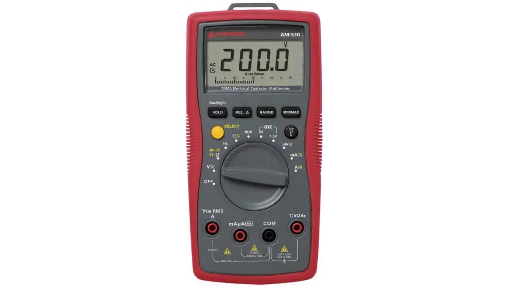 Amprobe AM-530 True-RMS Electrical Contractor Multimeter-