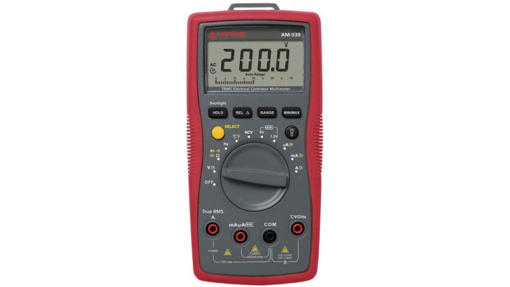 Amprobe AM-530 True-RMS Electrical Contractor Multimeter-