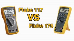 FLUKE 117 VS Fluke 175 clamp meter comparison